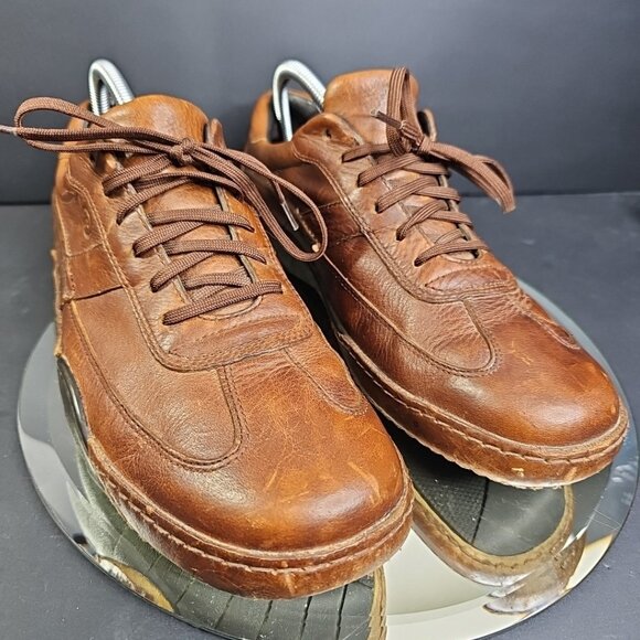 Rockport ITravel Men’s Casual Shoes Size 9.5 Brown Leather Lace Up Nice Pair - Picture 3 of 14
